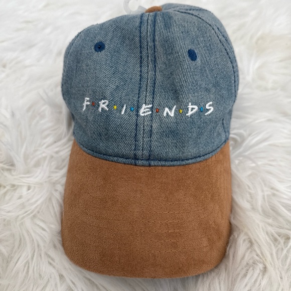 FRIENDS Denim and Black Cap - Picture 1 of 3